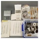 Group asst jewelry findings incl chains, beads,