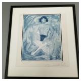 Signed Tennessee Williams limited edition print