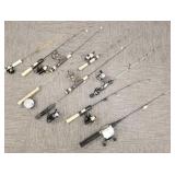 9 high quality ice fishing rods & reels