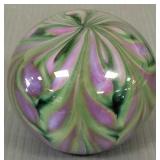 Lotton Studios signed & dated 2006 art glass