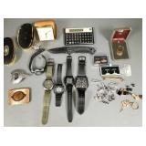 Gp men's jewelry & watches, etc. incl vintage