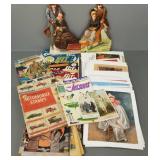 Gp ephemera incl sheet music, comics, calendar