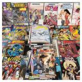 Gp over 90 comic books incl Cat Woman, Superman