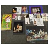 Group of pin-up, advertising, etc incl.