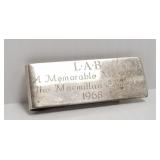Signed Tiffany & Co. sterling silver money clip: