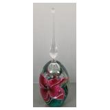 Eric Brakken signed & dated 1996 art glass perfume