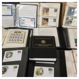 10 albums of First Day Covers, etc incl The