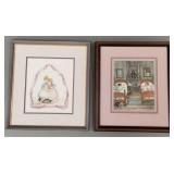 3 P. Buckley Moss pencil signed & #'d lithos-