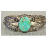 Southwest sterling silver vintage bracelet s/w