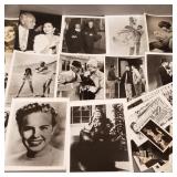 Approx 50 vintage photos incl celebrity, movie