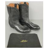 Pr. Lucchese handmade men's leather boots size 11D