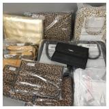 10 NOS travel jewelry/ makeup cases-