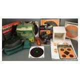 Group incl shooting targets, shooting bag, etc