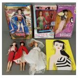 Gp. Asst. dolls, Barbie, Wonder Woman, etc