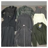 Gp. men's designer etc leather jackets & sweaters