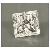 Unset 1.01ct natural square diamond w/ GIA Cert.-