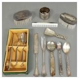 Gp sm sterling silver, silverplate, etc articles