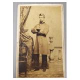 Antique photo card: Civil War Cpt. William Smith-