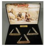 Winchester model 94 Anniversary knife set in box