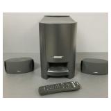 Bose CineMate home theater w/ 2 small speakers-