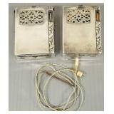 2 vintage sterling silver cased Microtone Classic