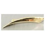 14k gold pin- 2.0g, 1 1/2'L