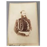 Antique photo: Colonel Cooke, USA- adjutant for