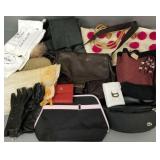 Gp ladies accessories, purses, etc incl Lacoste