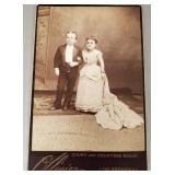 Antique photo: Count & Countess Magri- 6.5'x 4' OD