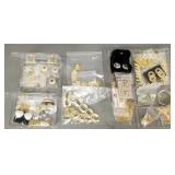 Gp vintage NOS gold-tone, etc fashion jewelry