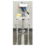 1948- 1 1/2' HP Hiawatha outboard motor on stand: