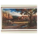 Signed & #'d Redlin print 'Wednesday Afternoon' -