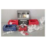 Gp Waterford, etc crystal some in boxes-