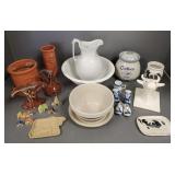 Gp. pottery & stoneware incl art pottery, etc