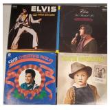 10 Elvis records incl He Touched Me, Moody Blue,