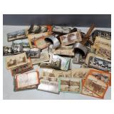 2 antique stereopticon viewers & large gp.