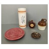 Gp Red Wing, etc. pottery incl a rolling pin