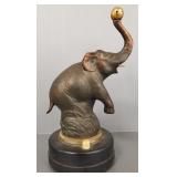 Rony figural elephant table lighter, untested-