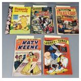 5 vintage Golden Age comics: Police Cases #26,