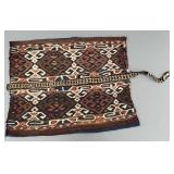 Tribal woven saddle bag- approx. 2' x 2 1/2'