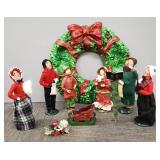 Gp. Christmas incl. Radko ornament wreath,