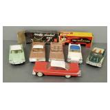 6 vintage 1950's promo cars incl '59 Bonneville,
