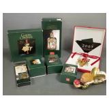Gp. Georg Jensen, etc Christmas ornaments