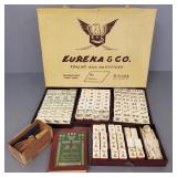 Antique Chinese Mahjong set w/ accessories