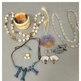 Group jewelry, etc incl Daum France ornament,