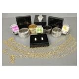 12 pcs Joan Rivers, etc NOS fashion jewelry w/