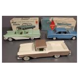 3 vintage Ford promo cars: '60 Falcon,