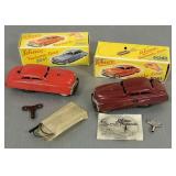 2 Schuco Varianto limo #3041 red; #3041