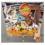 Space Jam Happy Meal display w/ figures- 1996-