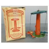 Antique tin Jr. Speeder toy w/ box (box as seen)